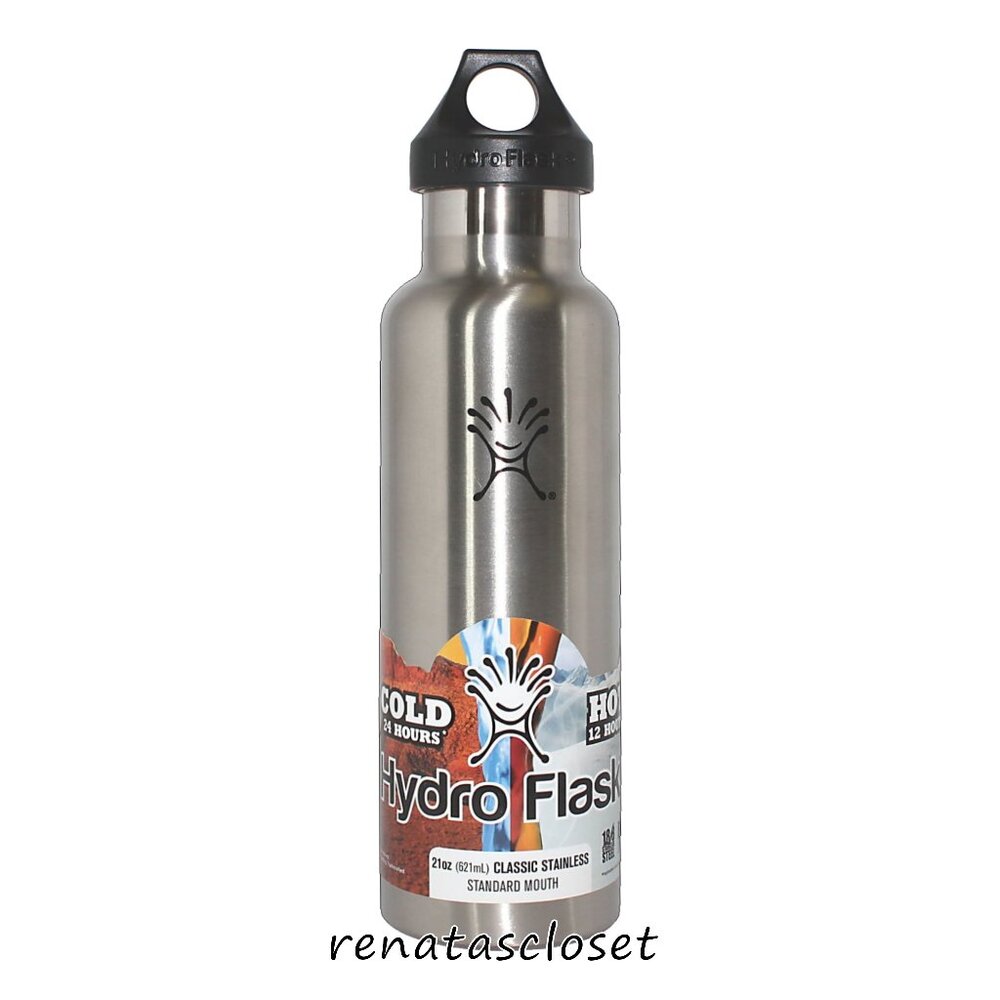 Hydroflask 21oz Classic Stainless Standard Mouth Water Bottle NWT